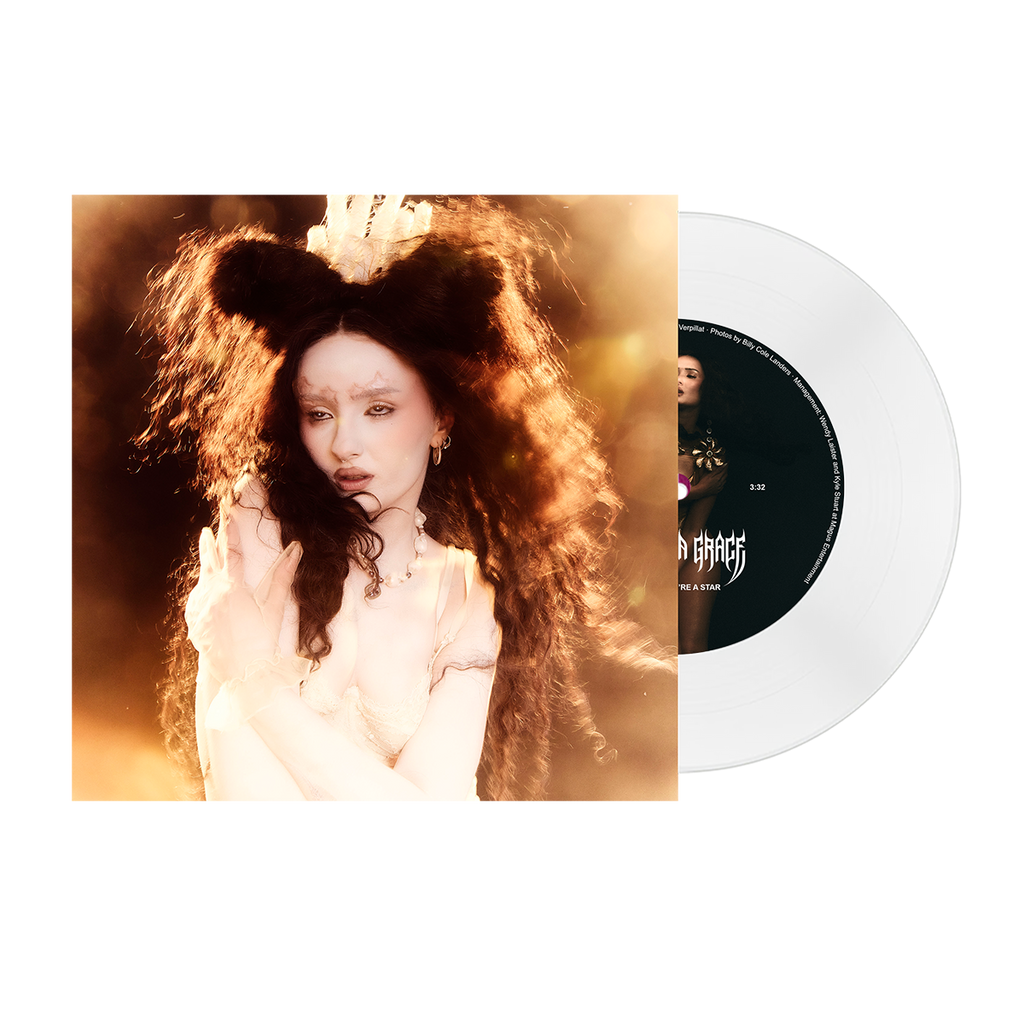 Lucky You're A Star / Super Elastic 7" Clear Vinyl