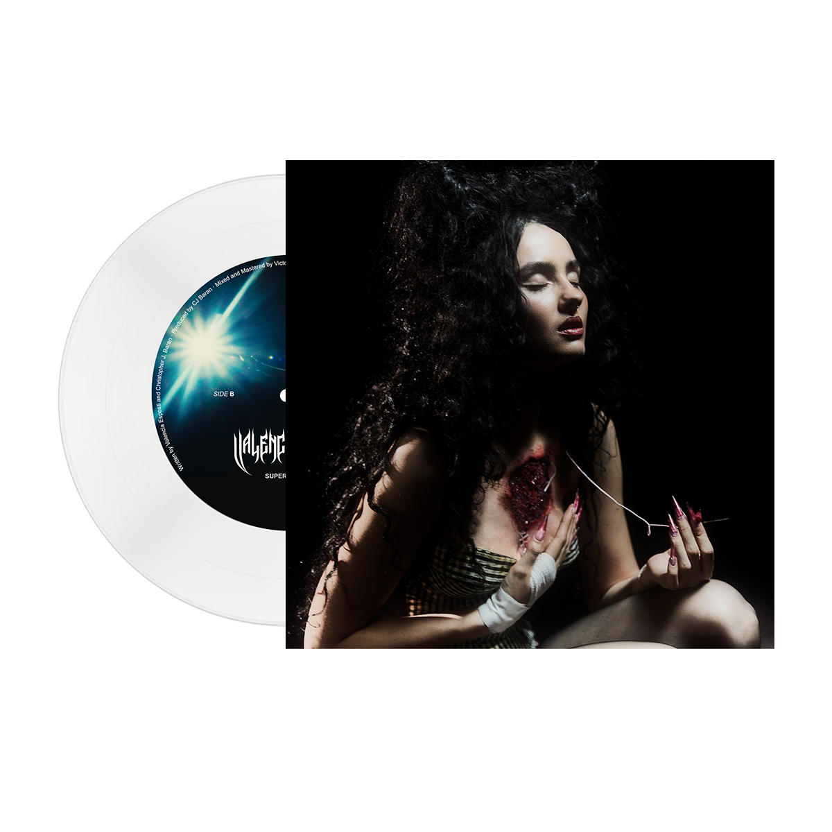 Lucky You're A Star / Super Elastic 7" Clear Vinyl (Signed)